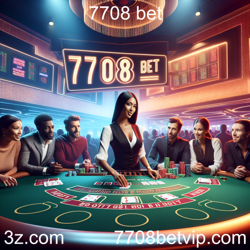 A Emoção dos Jogos Ao Vivo na 7708 Bet